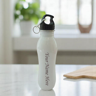 Customized Water Bottle with Name Engraved (750 ml).