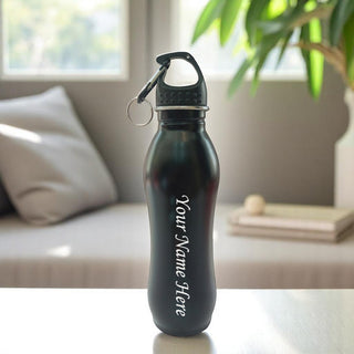Customized Water Bottle with Name Engraved (750 ml).