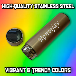 Personalized Temperature Bottle.