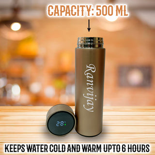 Personalized Temperature Bottle.