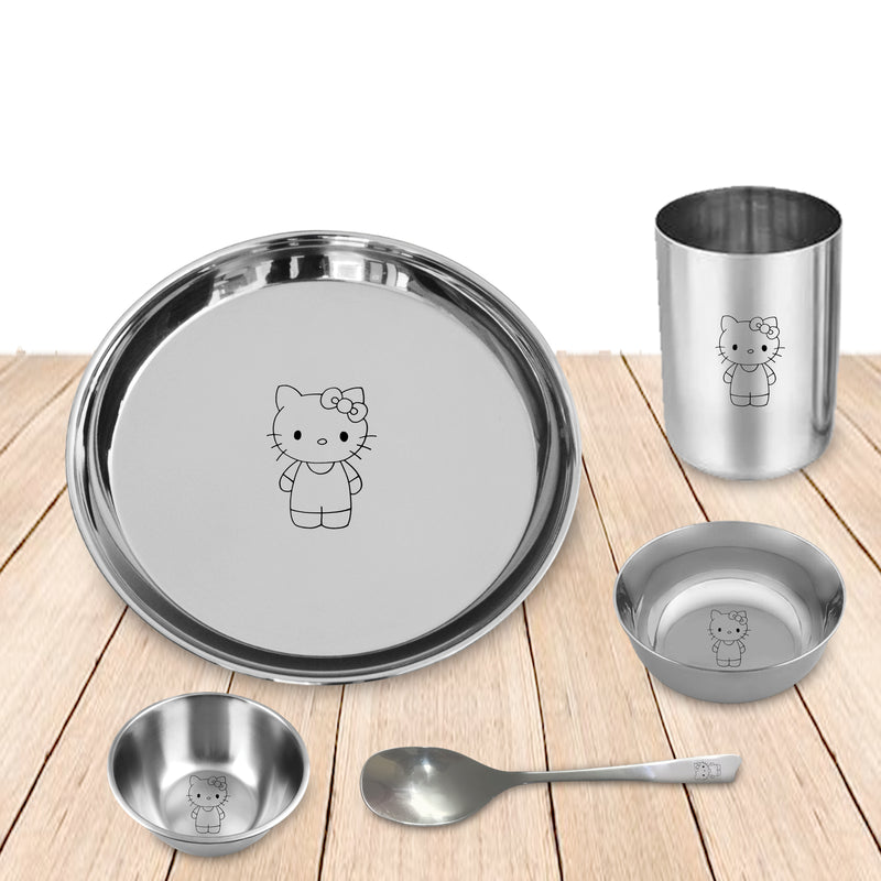 Kids Meal Set With Cartoon Character Design for Boys & Girls