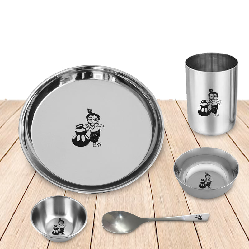 Kids Meal Set With Cartoon Character Design for Boys & Girls