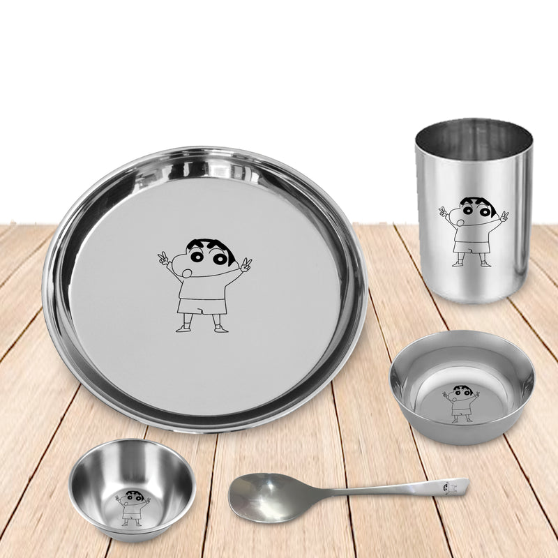 Kids Meal Set With Cartoon Character Design for Boys & Girls