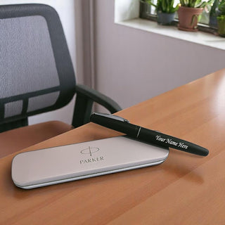 Custom Parker Roller Pen with Name Engraved.