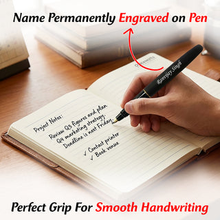 Customized Parker Roller Pen with Name Engraved.