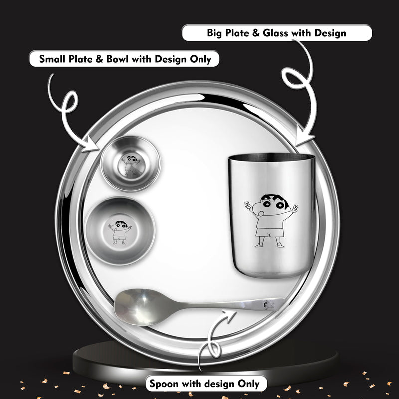 Kids Meal Set With Cartoon Character Design for Boys & Girls