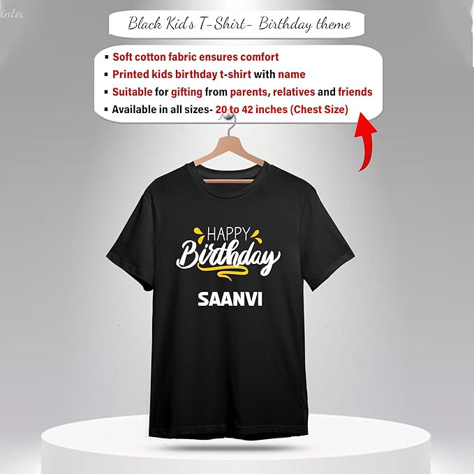 Kids' Birthday Gift Combo - Custom Cap, T-Shirt, & Steel Mug.