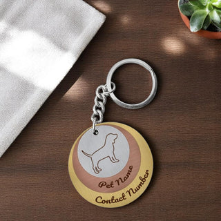 Custom Trinity Pet ID Tag.