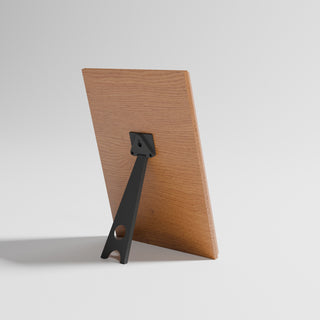 Personalized Wooden Colored Plaque- Custom Photo & Name Engraved (6x8 inches)