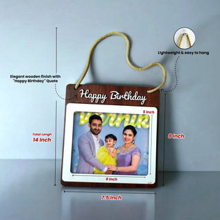 Personalized Wall Hanging Picture Frame –
