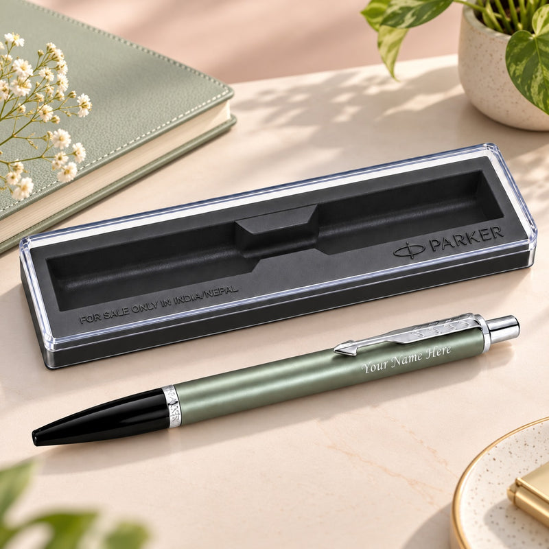 Personalized Parker Ball Pen with Name | Premium Customized Pen for Men & Women | Corporate Gift