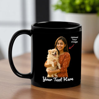 Custom Pet Photo & Name Mug | Dog & Cat Mug for Pet Owners