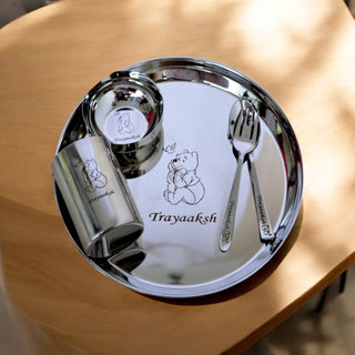 Personalized Stainless Steel Meal Set