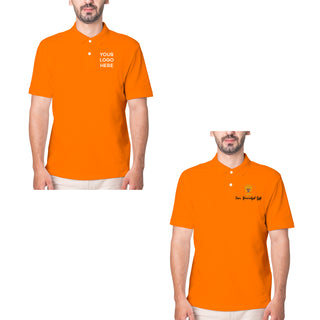 Personalized Polo Neck T Shirt