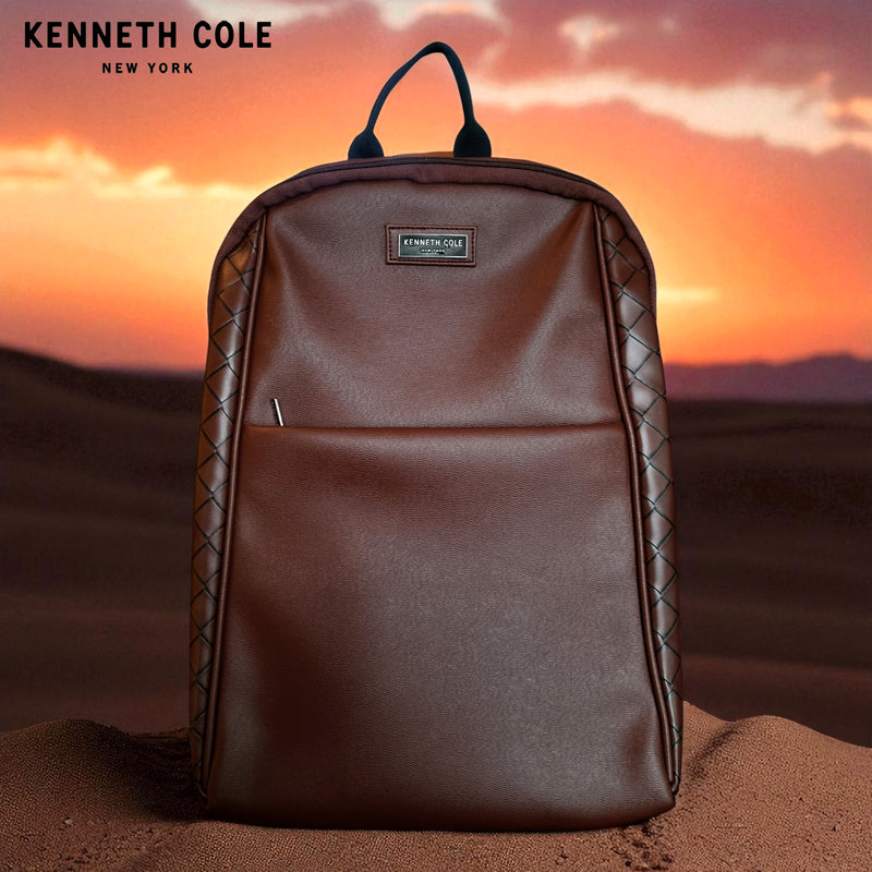 Premium Kenneth Cole Backpack Brown.