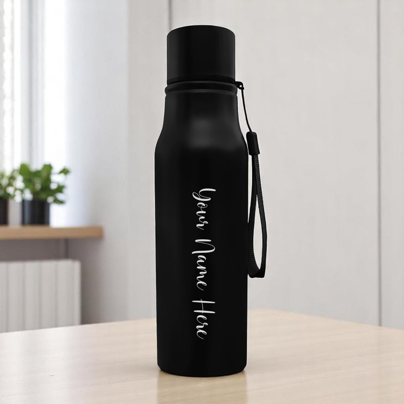 Customized Water Bottle with Name engraved (750 ml).