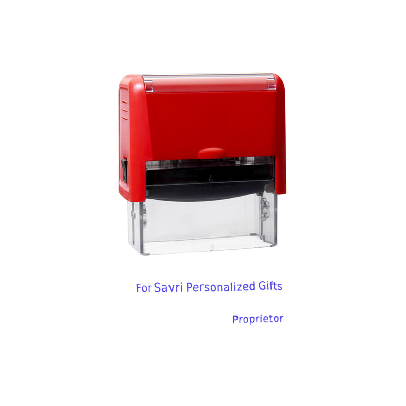 Personalized Self Ink Stamp