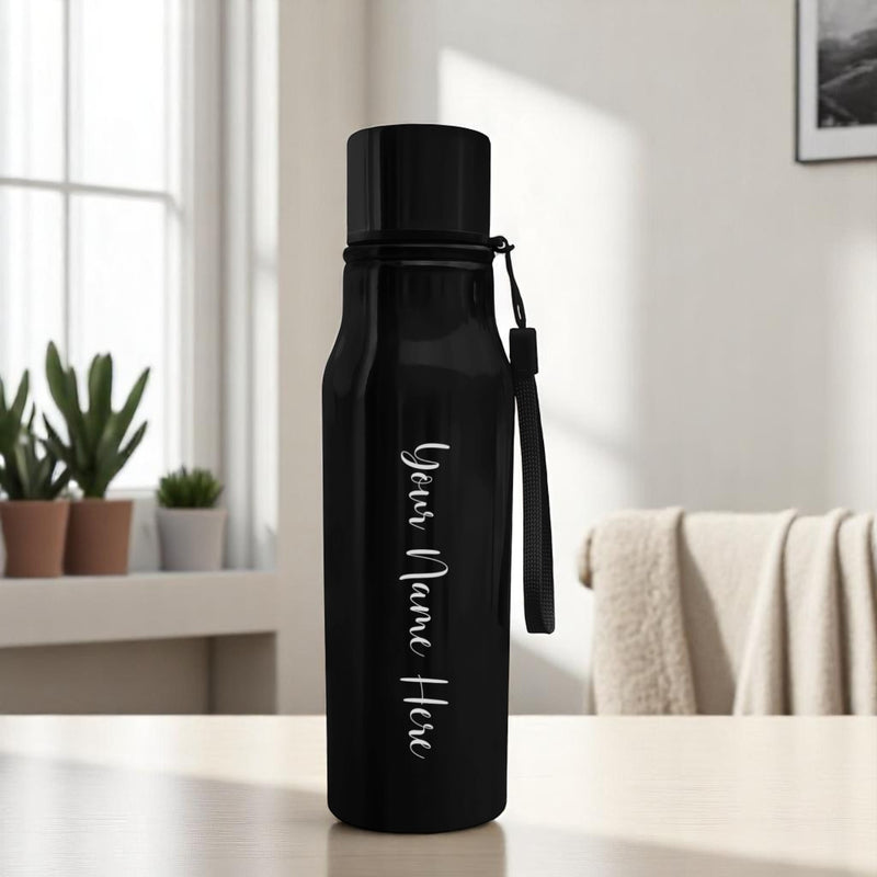 Customized Water Bottle with Name engraved (750 ml).