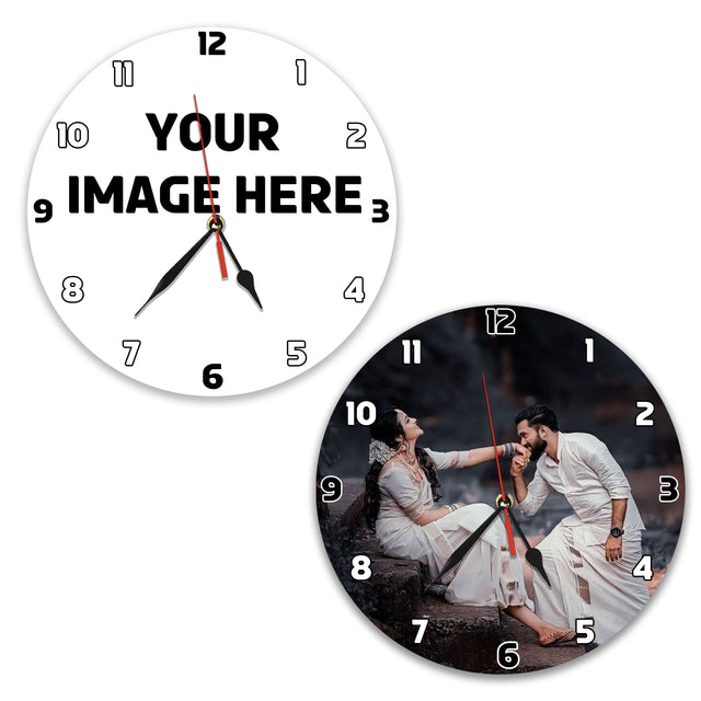 Photo Printed Wall Clock