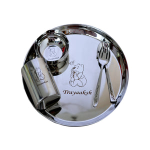 Personalized Stainless Steel Meal Set