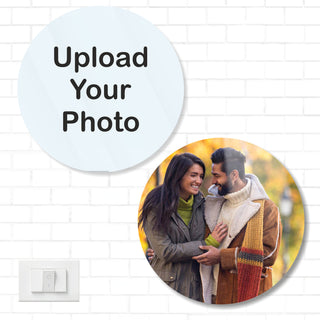 Personalized Acrylic Photo Printed Round Shape Frame-3MM