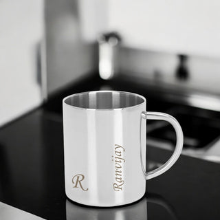 Stainless Steel Big Coffee Mug
