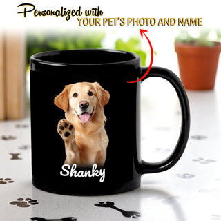 Custom Pet Photo & Name Mug | Dog & Cat Mug for Pet Owners