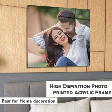 Personalized Acrylic Photo Printed Square Frame-3MM