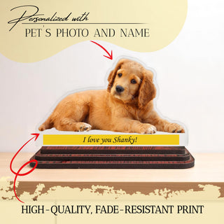 Custom Dog Caricature for Pet Owners with Name