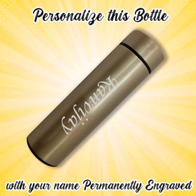 Personalized Temperature Bottle.