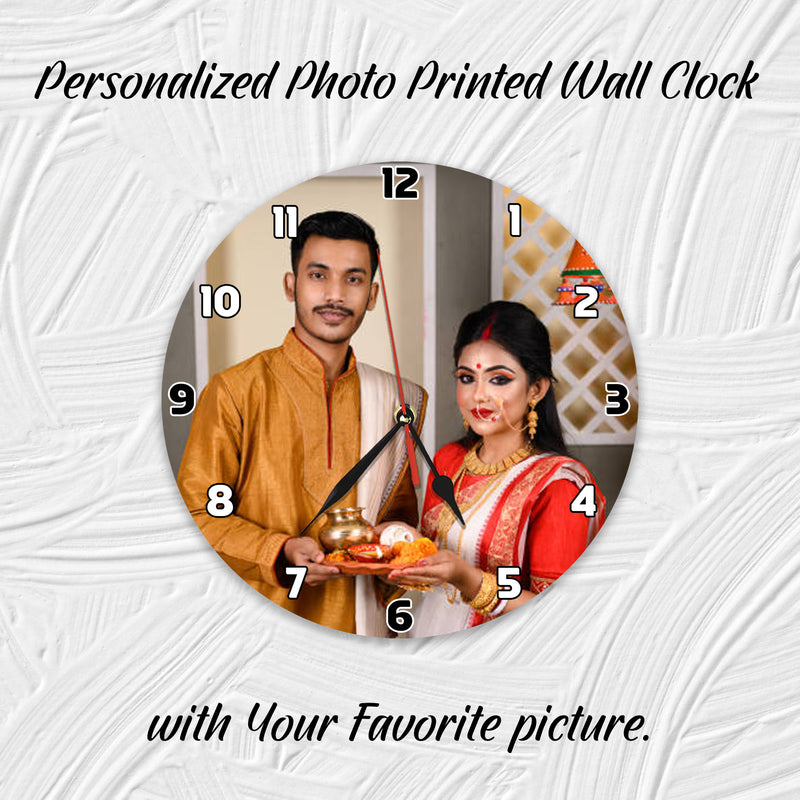 Photo Printed Wall Clock