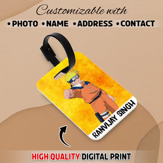 Personalized Printed PVC Luggage Tags - Personalize with Any Design, Name, or Quote
