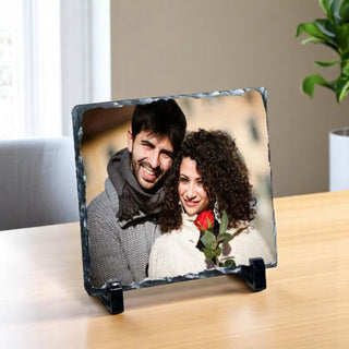 Personalized Photo Printed Stone Frame.