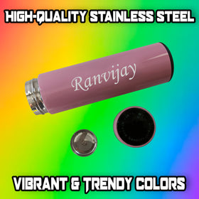 Personalized Temperature Bottle.