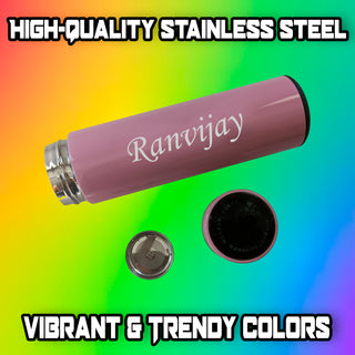 Personalized Temperature Bottle.