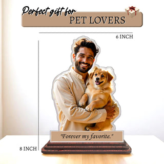 Custom Dog Caricature for Pet Owners with Name