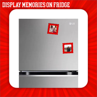 Customized Square Shape Photo Fridge Magnet With Your Photos Printed