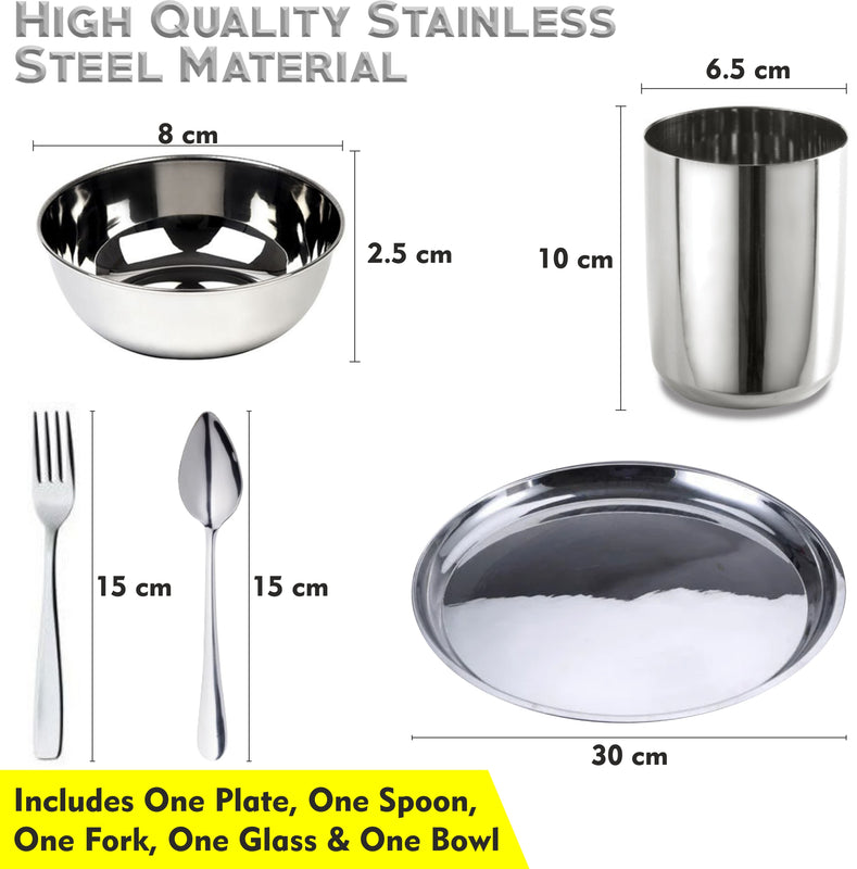 Personalized Stainless Steel Meal Set