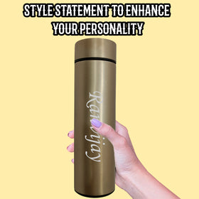 Personalized Temperature Bottle.