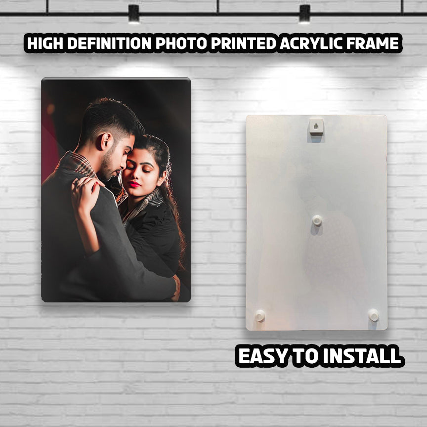 Printed Frame Personalized Acrylic Photo Printed Frame
