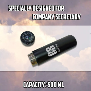 Personalized Temperature Bottle – Custom Name & CS Logo Engraved.