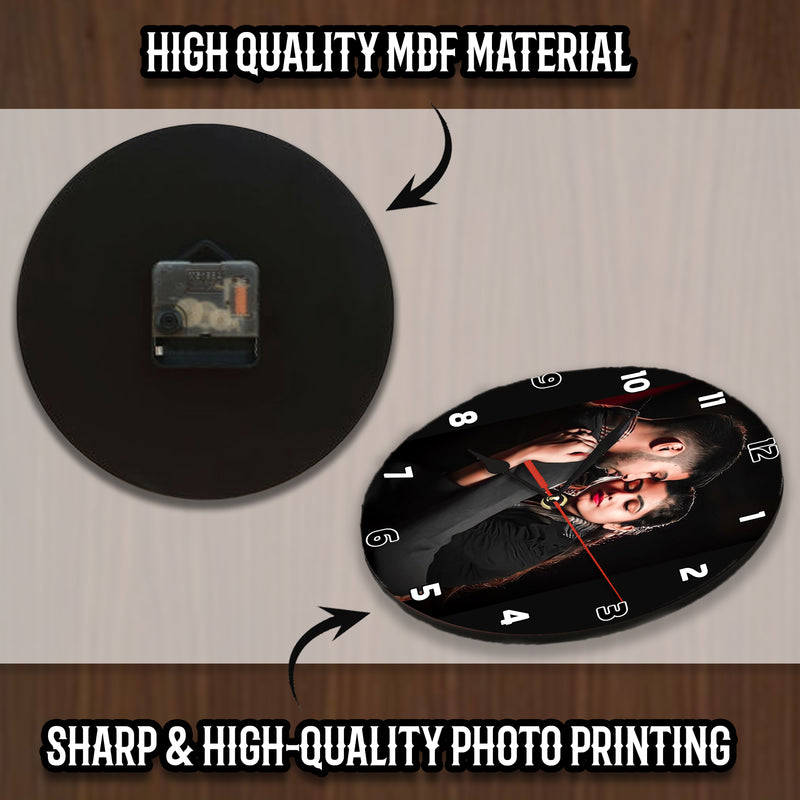 Photo Printed Wall Clock