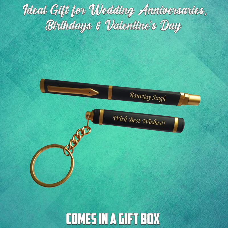 Pen and Keychain Gift Set.