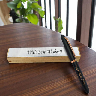 Custom Name Engraved Magnetic Pen with Box.