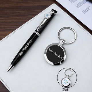 Custom CA Pen & Keychain Gift Set