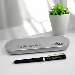 Customized Fountain Pen With Message Engraved Box.