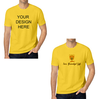 Personalized Round Neck T Shirt