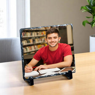 Personalized Photo Printed Stone Frame.