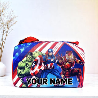 Kid's Travel Duffle Bag with Name Printed - Duffle Bag for Kids