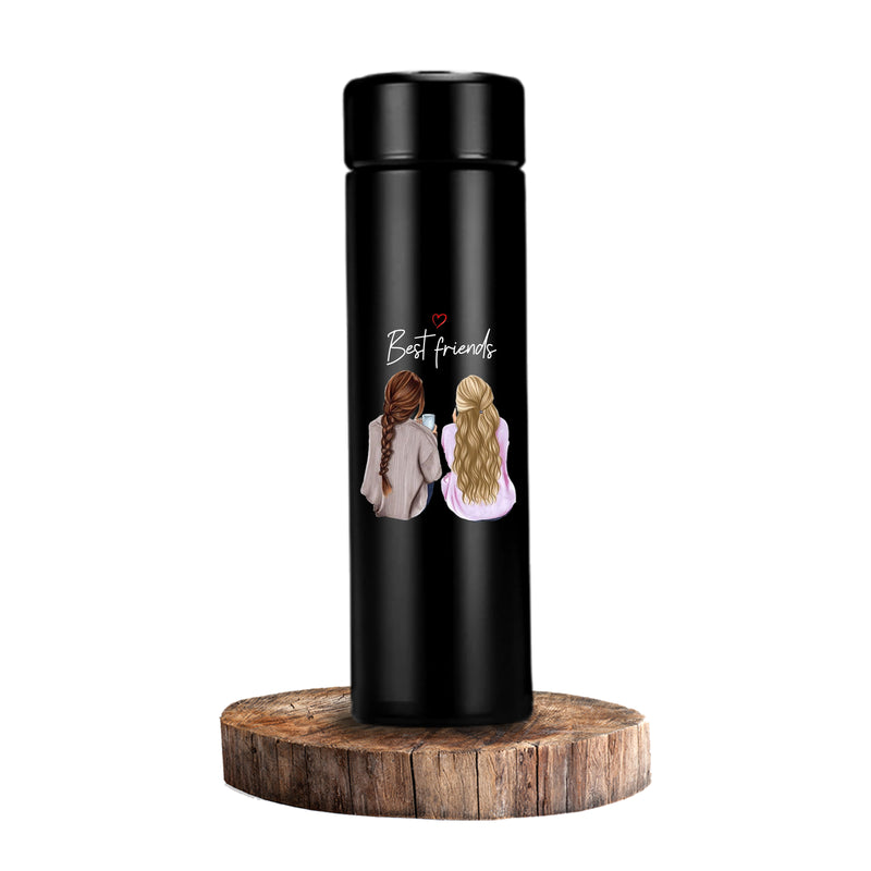 Black Temperature Bottle – Best Friend Design Printed.